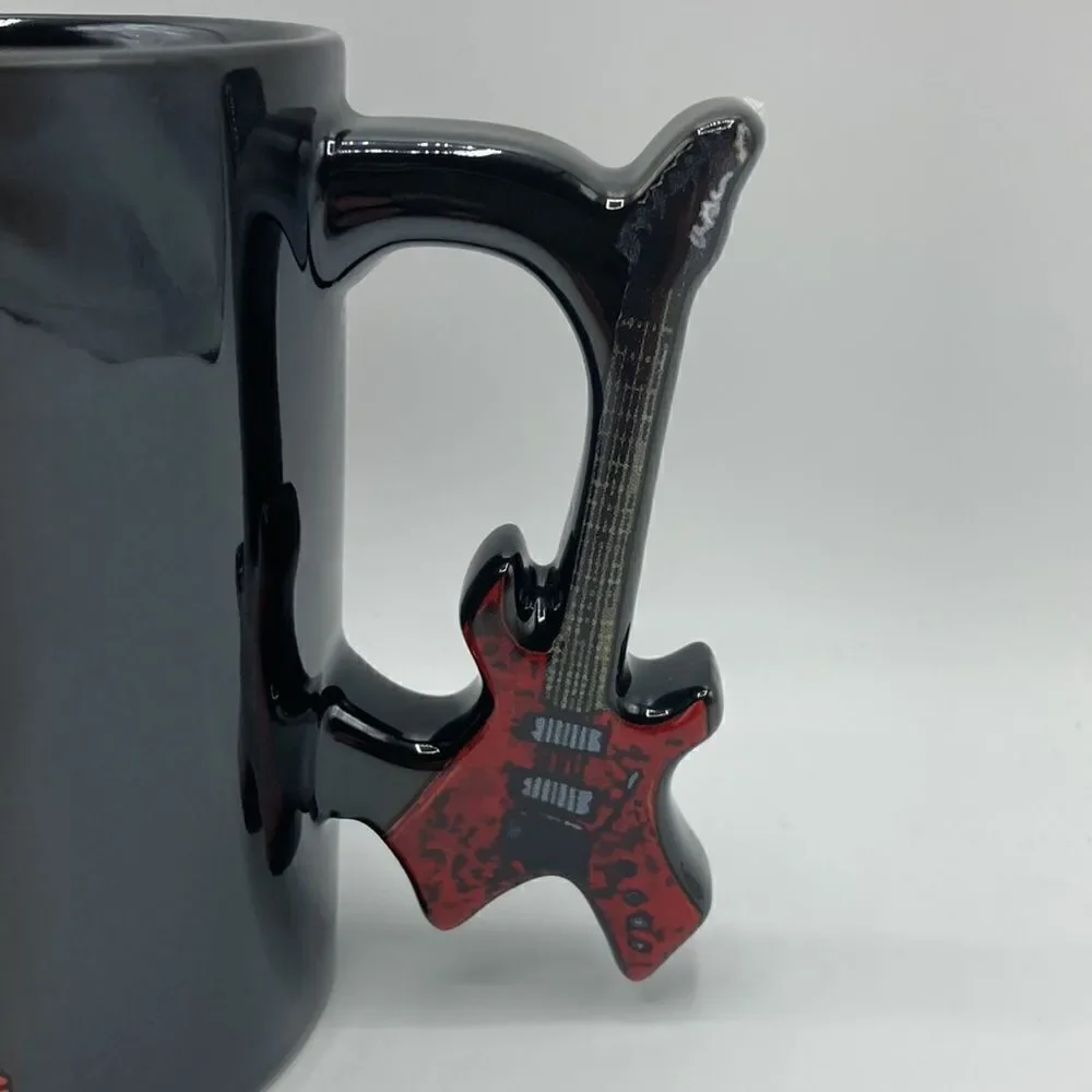New! Netflix Stranger Things Eddie Coffee Mug with Guitar Handle